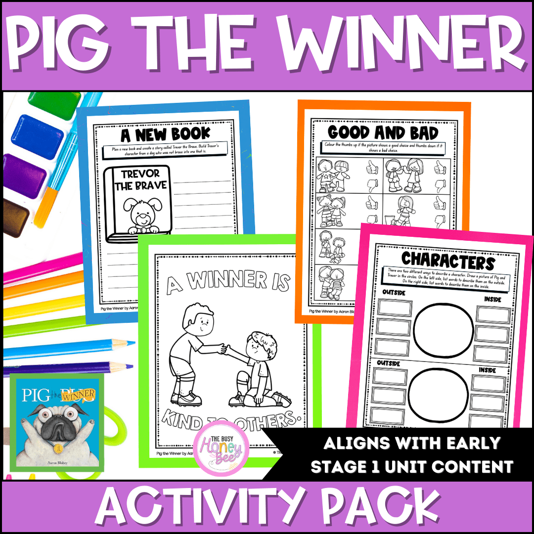 Pig the Winner Activity Pack - Activity Pack