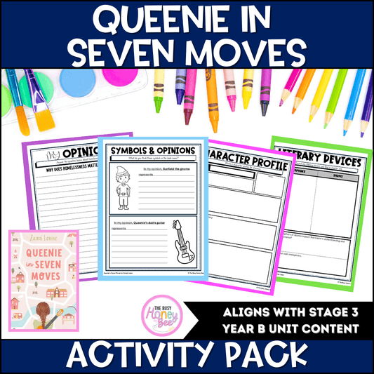Queenie in Seven Moves Activity Pack - Activity Pack