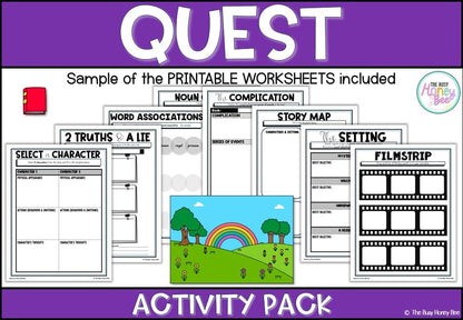 Quest by Aaron Becker Activity Pack -