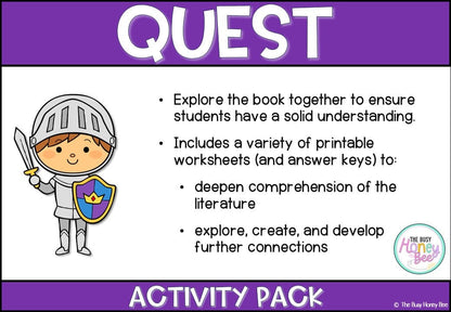 Quest by Aaron Becker Activity Pack -