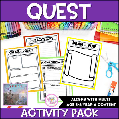 Quest by Aaron Becker Activity Pack -
