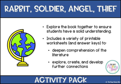 Rabbit, Soldier, Angel, Thief Unit 11 Activity Pack -