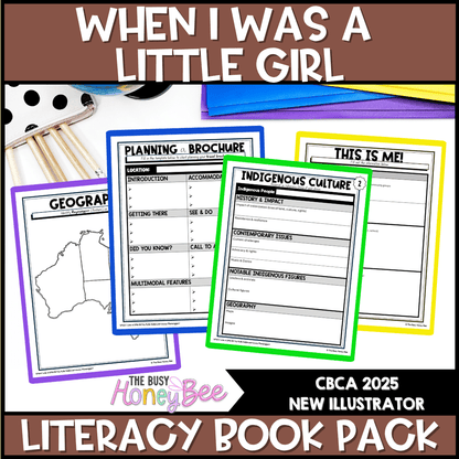Raymaŋgirrbuy dhäwu, When I was a little girl, Kylie Gatjawarrawuy Mununggurr - CBCA 2025 - Literacy Book Pack - Activity Pack