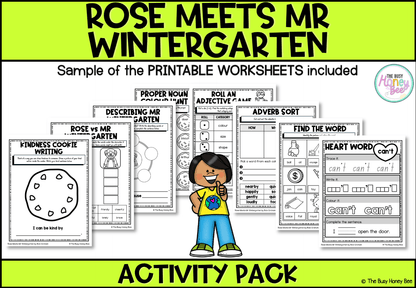 Rose Meets Mr Wintergarten by Bob Graham Activity Pack - Activity Pack