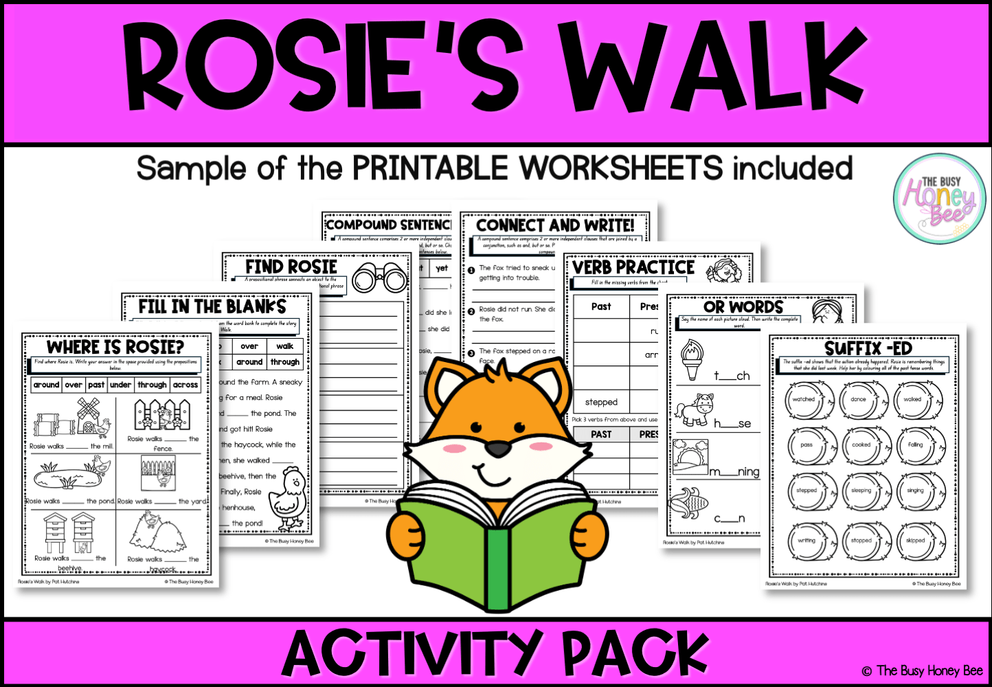 Rosie's Walk Activity Pack -