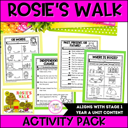Rosie's Walk Activity Pack -