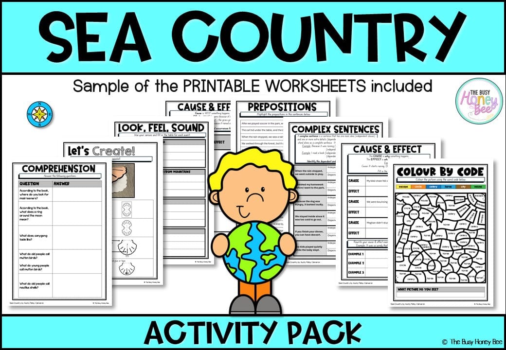 Sea Country Activity Pack - Activity Pack