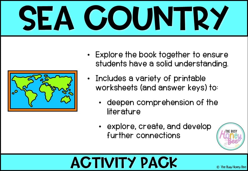 Sea Country Activity Pack - Activity Pack