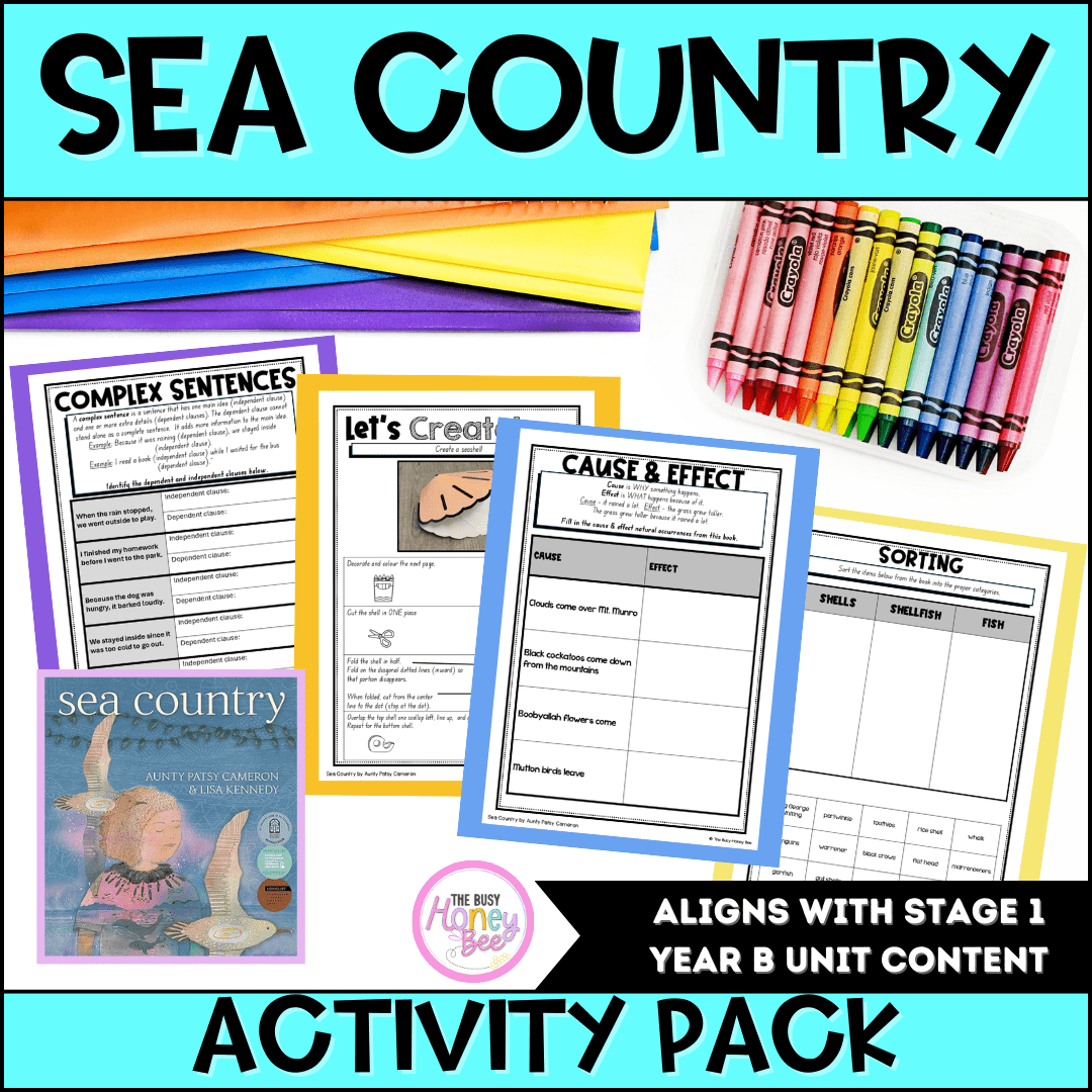 Sea Country Activity Pack - Activity Pack