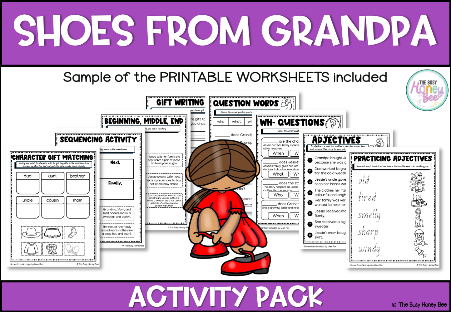 Shoes from Grandpa Activity Pack -