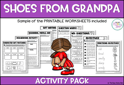 Shoes from Grandpa Activity Pack -