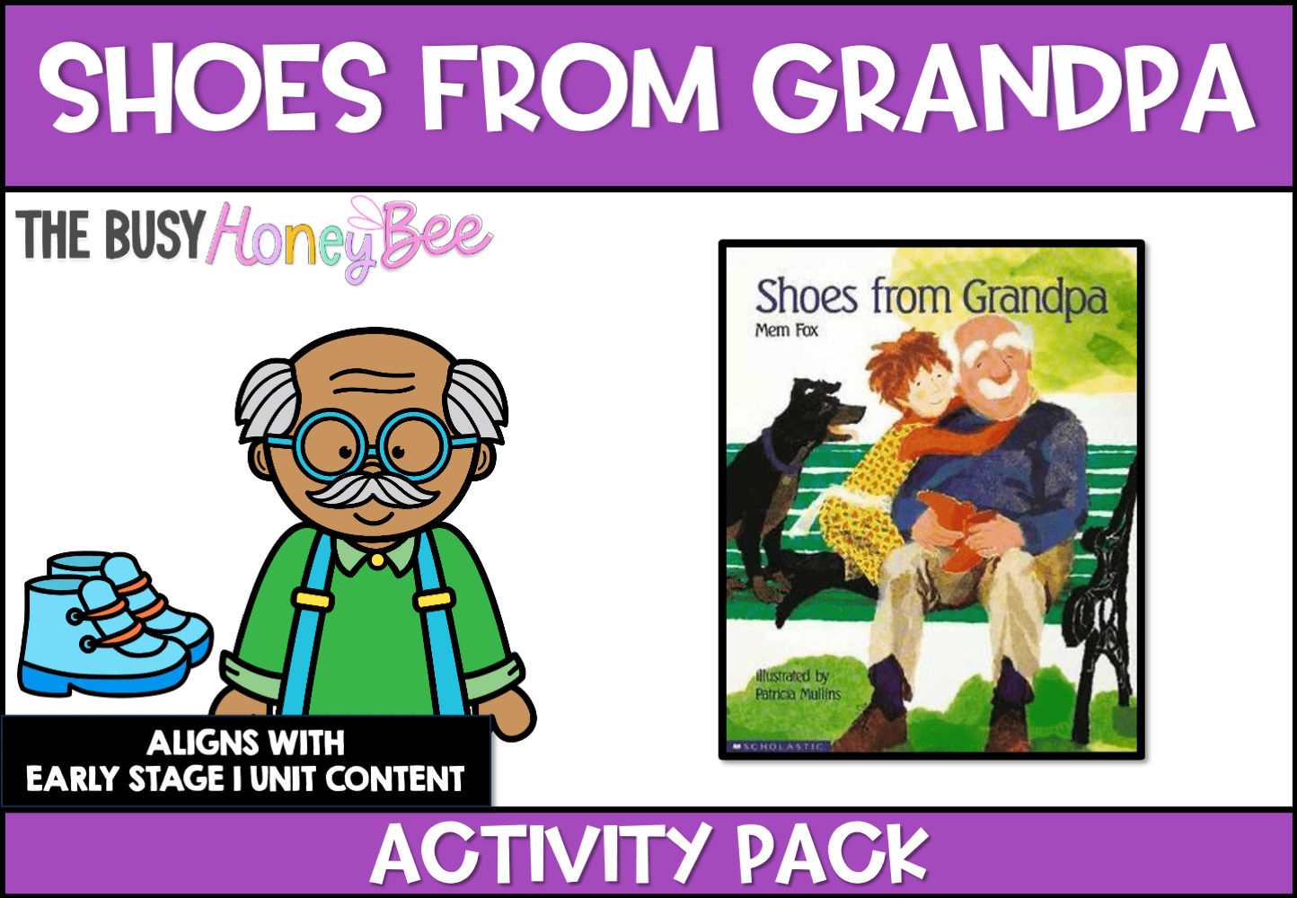 Shoes from Grandpa Activity Pack -