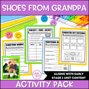 Shoes from Grandpa Activity Pack -