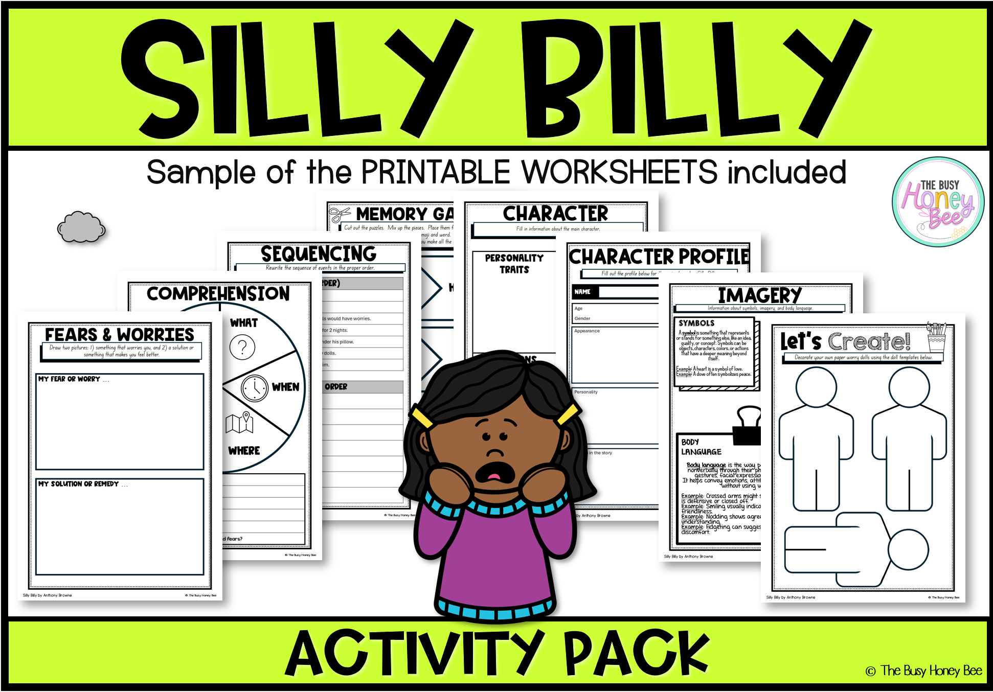 Silly Billy Activity Pack - Activity Pack