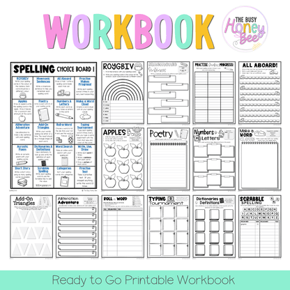 Spelling Grid Teaching Bundle 1 -