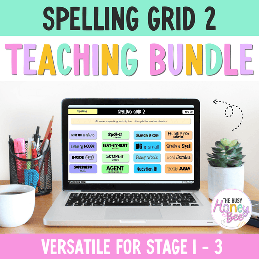 Spelling Grid Teaching Bundle 2 -