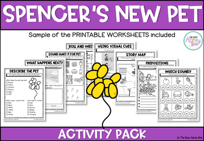 Spencer’s New Pet by Jessie Sima Activity Pack - Activity Pack