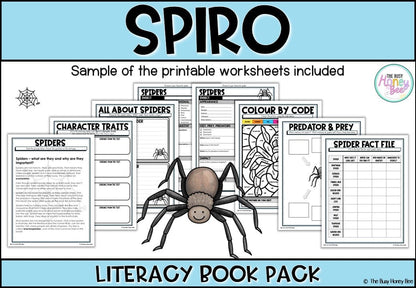 Spiro by Anna McGregor - CBCA 2025 - Literacy Book Pack - Activity Pack