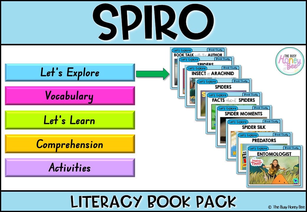 Spiro by Anna McGregor - CBCA 2025 - Literacy Book Pack - Activity Pack