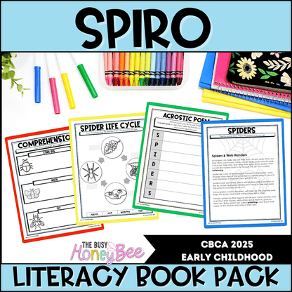 Spiro by Anna McGregor - CBCA 2025 - Literacy Book Pack - Activity Pack