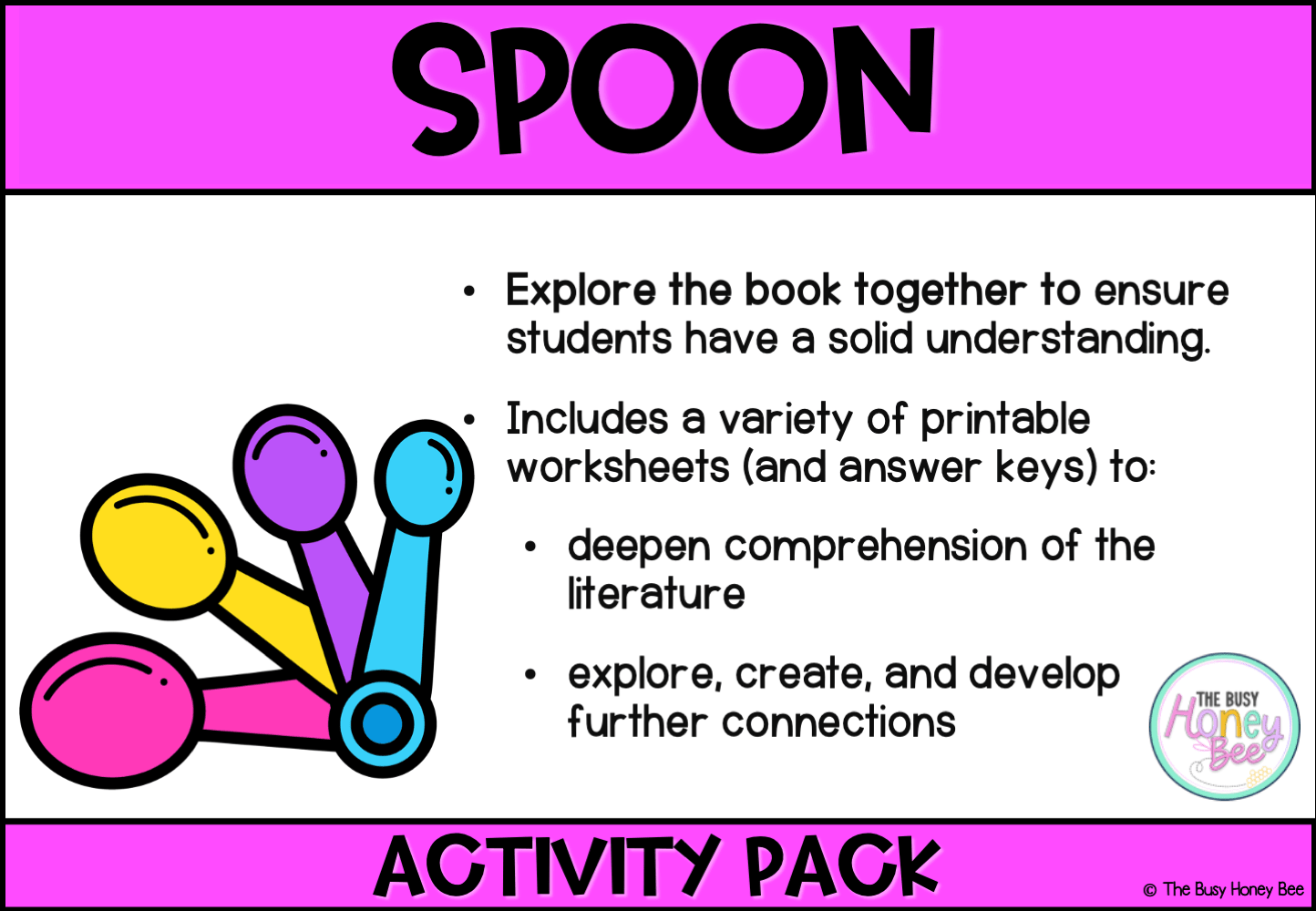 Spoon Activity Pack -