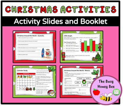 Stage 1 Christmas Activities PowerPoint and Booklet - Activity Pack