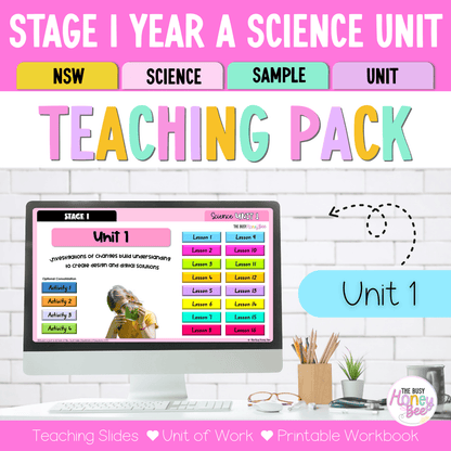 Stage 1 NSW Science Sample Unit 1 Teaching Pack - Teaching Bundle