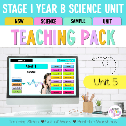 Stage 1 NSW Science Sample Unit 5 Teaching Pack - Teaching Bundle