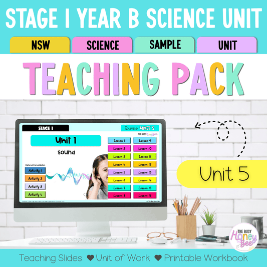 Stage 1 NSW Science Sample Unit 5 Teaching Pack - Teaching Bundle