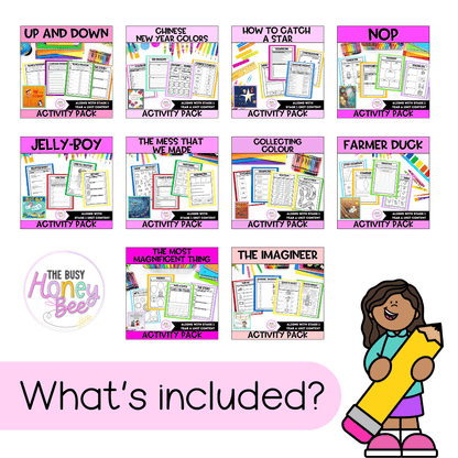 Stage 1 Year A and Multi Age K-2 Year A English Activity Pack ULTIMATE Mega Bundle - Activity Pack