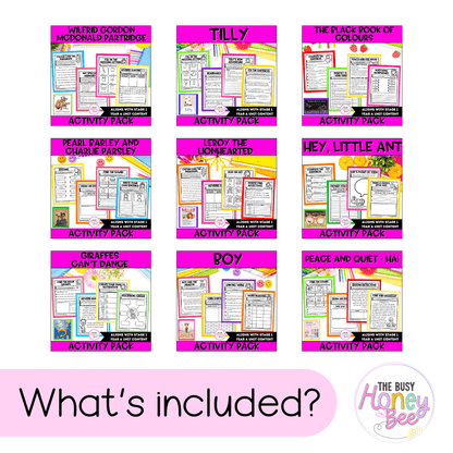 Stage 1 Year A and Multi Age K-2 Year A English Activity Pack ULTIMATE Mega Bundle - Activity Pack
