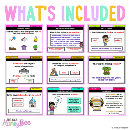 Stage 1 Year A Australian | NSW English Daily Review | Warm-Up Unit 11 -