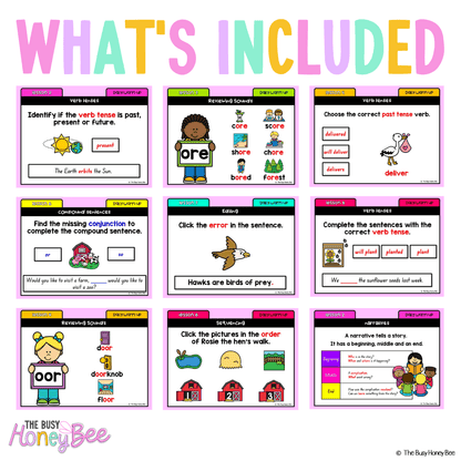 Stage 1 Year A Australian | NSW English Daily Review | Warm-Up Unit 8 -