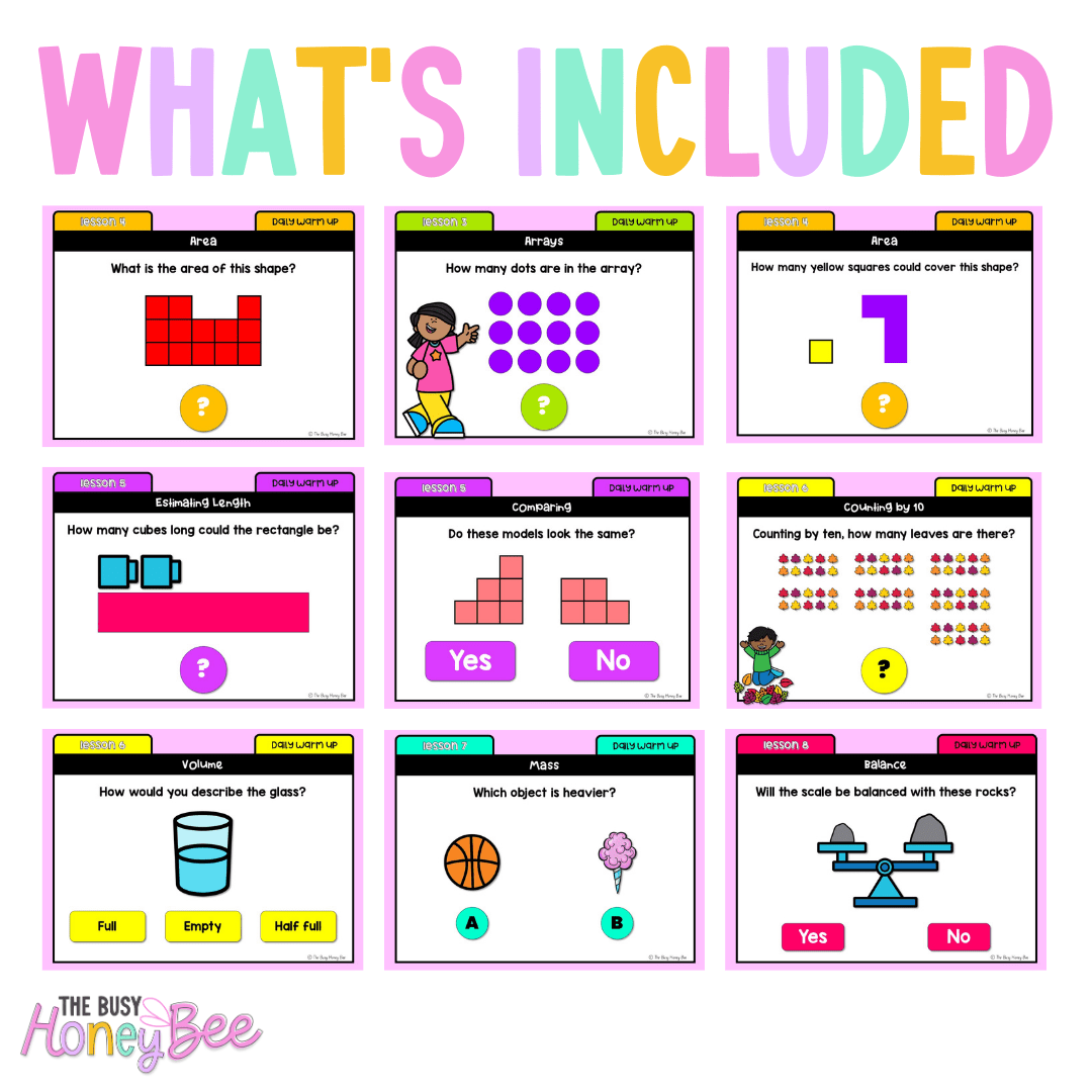 Stage 1 Year A Australian | NSW Math Daily Review | Warm-Up Unit 14 - Warm Up | Revision