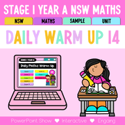 Stage 1 Year A Australian | NSW Math Daily Review | Warm-Up Unit 14 - Warm Up | Revision