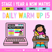 Stage 1 Year A Australian | NSW Math Daily Review | Warm-Up Unit 15 - Warm Up | Revision