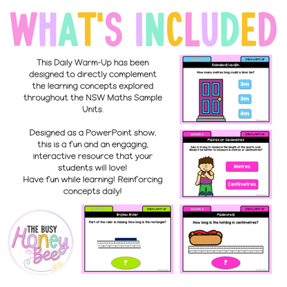 Stage 1 Year A Australian | NSW Math Daily Review | Warm-Up Unit 17 - Warm Up | Revision