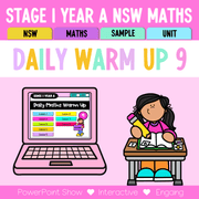 Stage 1 Year A Australian | NSW Math Daily Review | Warm-Up Unit 9 -