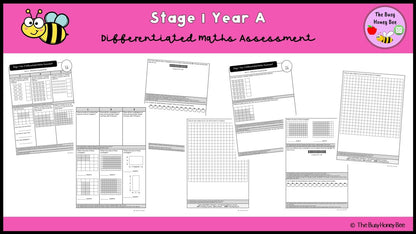 Stage 1 Year A Differentiated Maths Assessment Unit 13 - Assessment