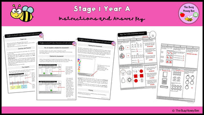 Stage 1 Year A Differentiated Maths Assessment Unit 15 - Assessment
