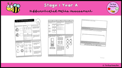 Stage 1 Year A Differentiated Maths Assessment Unit 15 - Assessment