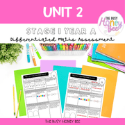 Stage 1 Year A Differentiated Maths Assessment Unit 2 - Assessment