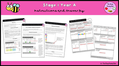 Stage 1 Year A Differentiated Maths Assessment Unit 2 - Assessment