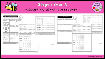 Stage 1 Year A Differentiated Maths Assessment Unit 20 - Microsoft Word Document