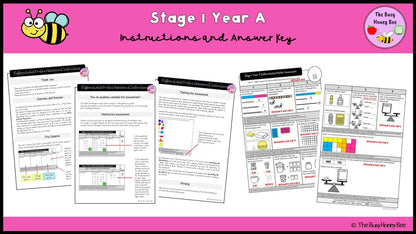 Stage 1 Year A Differentiated Maths Assessment Unit 3 - Assessment