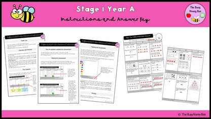 Stage 1 Year A Differentiated Maths Assessment Unit 4 - Assessment