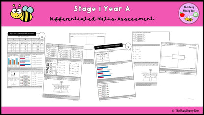 Stage 1 Year A Differentiated Maths Assessment Unit 6 - Assessment