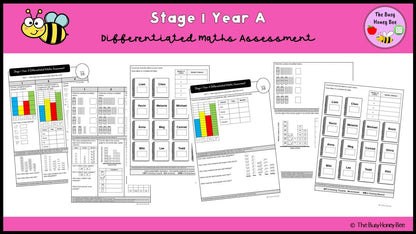 Stage 1 Year A Differentiated Maths Assessment Unit 7 - Assessment