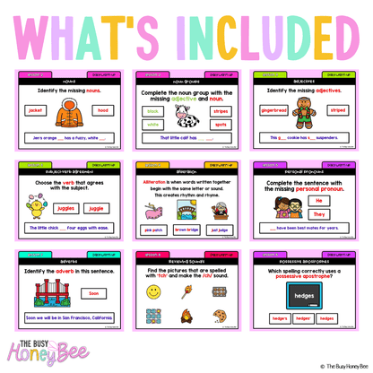 Stage 1 Year A English Australian | NSW English Daily Review | Warm-Up Term 3 Mega Bundle -