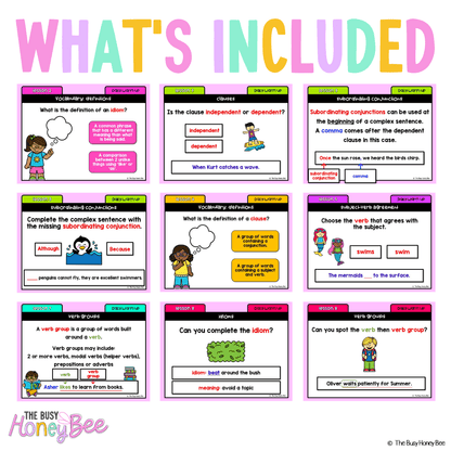 Stage 1 Year A English Australian | NSW English Daily Review | Warm-Up Term 3 Mega Bundle -
